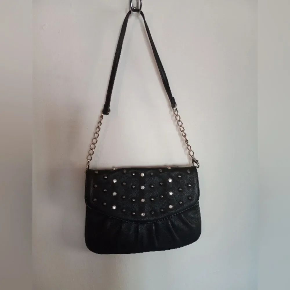 Grace Adele Black Clutch
